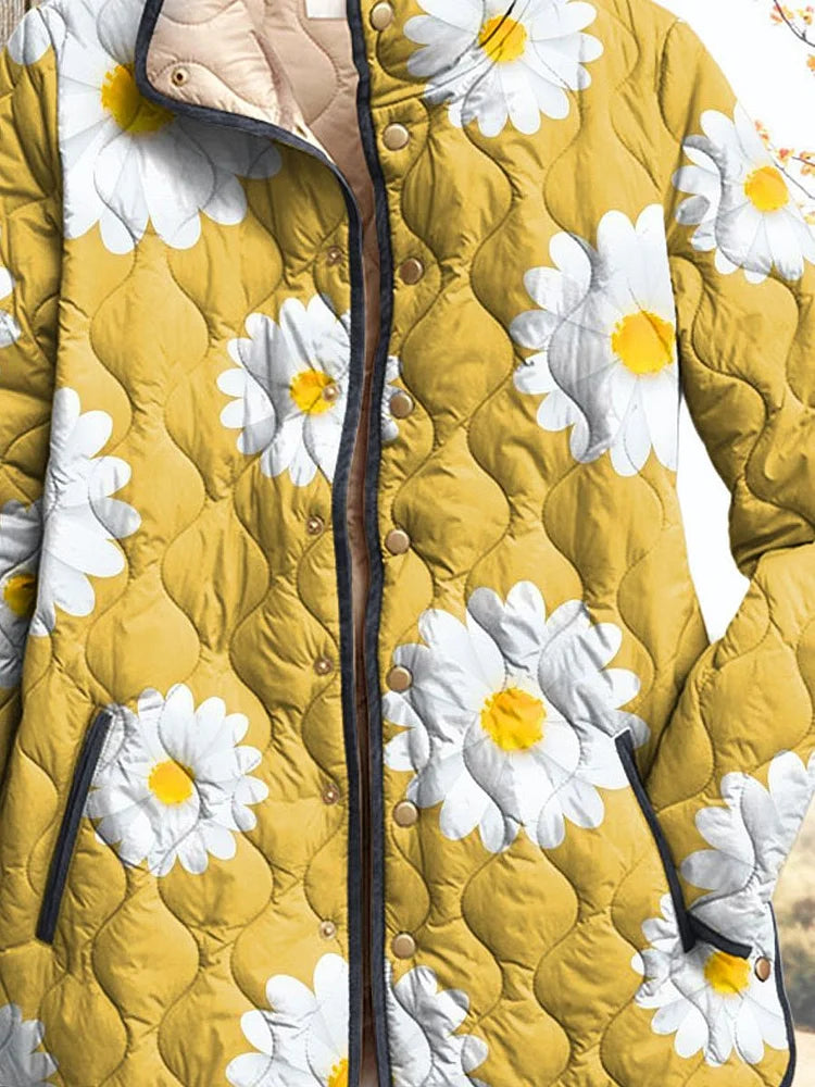 Elle | Charming Daisy Pattern Women's Jacket