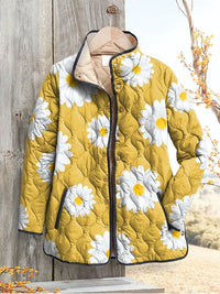 Elle | Charming Daisy Pattern Women's Jacket