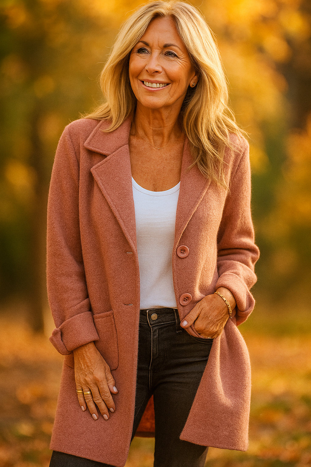 Lisa - Blazer with Buttons