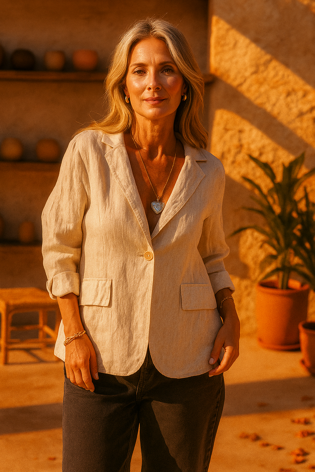 Kessie - Minimalist Blazer