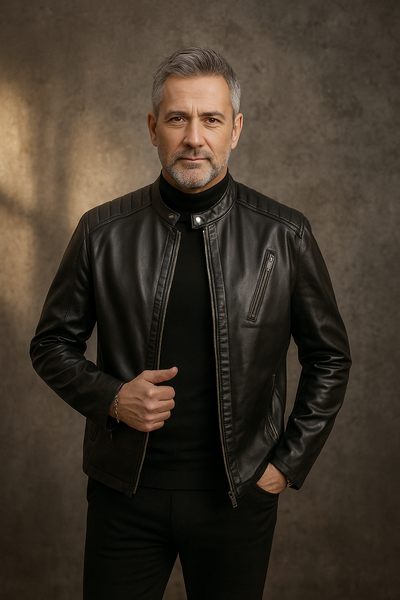 Elegant Leather Jacket