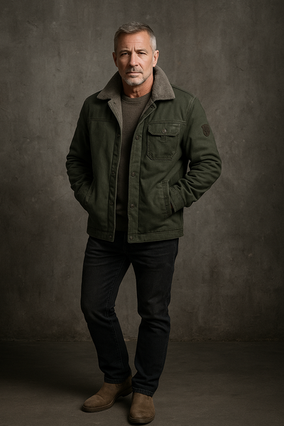 Adam | Fleece-Lined Winter Jacket