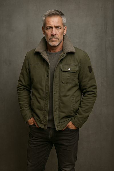 Adam | Fleece-Lined Winter Jacket