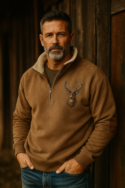 Laurent | Quarter-zip sweater