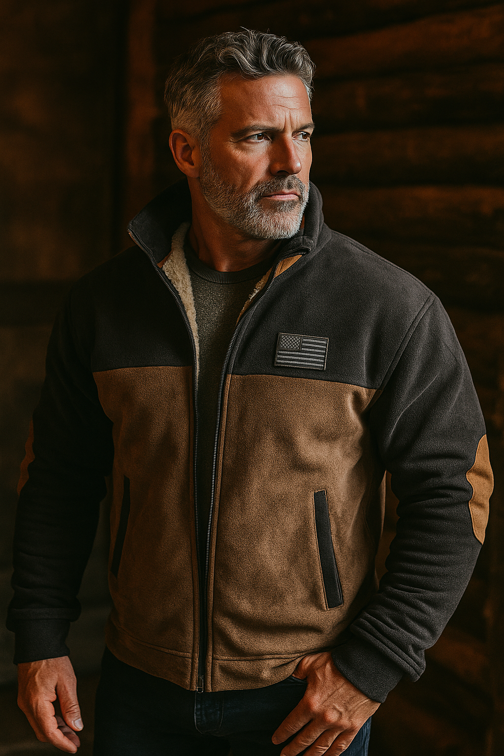 Gabrieele - Casual Fleece Jacket