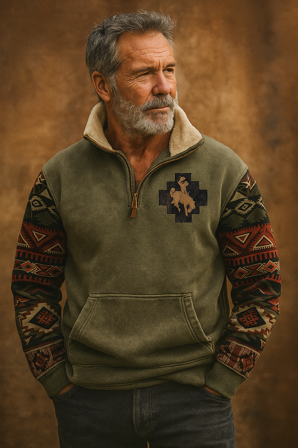 Davidee - Fall Half Zip Jacket