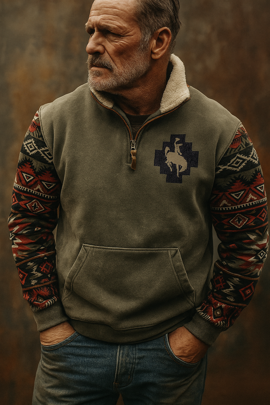 Davidee - Fall Half Zip Jacket