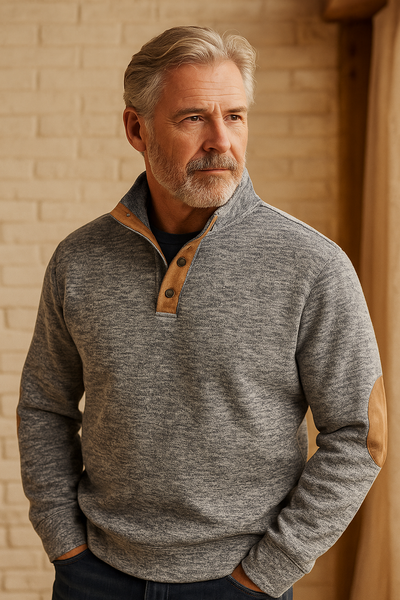 Harry - Sweater With Stand-Up Collar