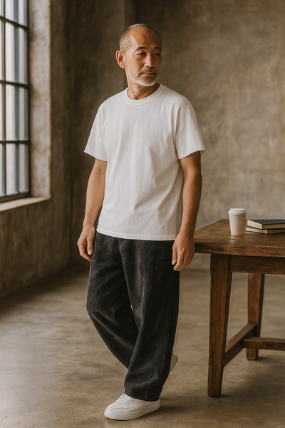 Stoneway Drawstring Corduroy Trousers