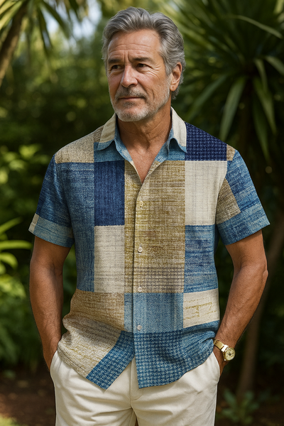 Aaron | Casual Relaxed Fit Button-Up Shirt