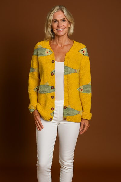 Bella | Sardines Art Jacket