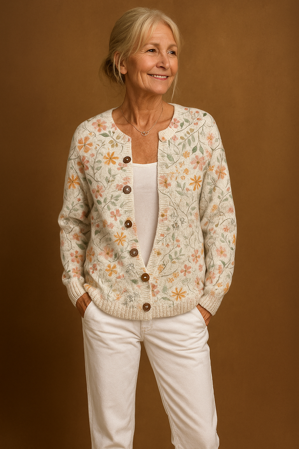 Grace | Flowers Print Jacket