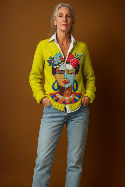Anna | Art Printed Jacket