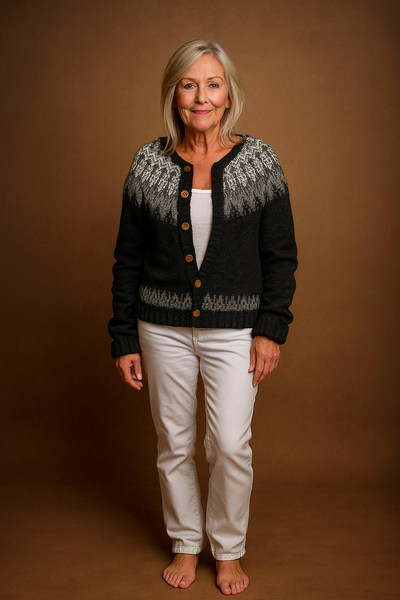 Nevaeh | Vintage Icelandic Wool Jacket