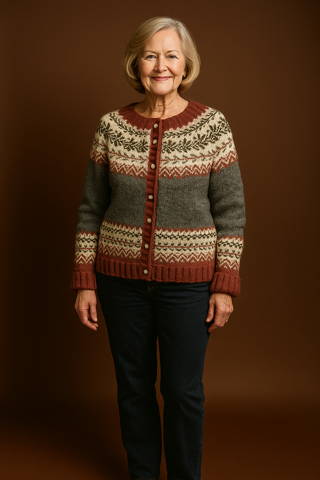 Atasha | Vintage Icelandic Wool Jacket