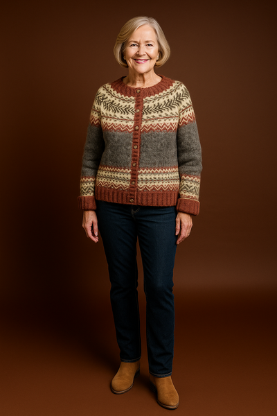 Atasha | Vintage Icelandic Wool Jacket