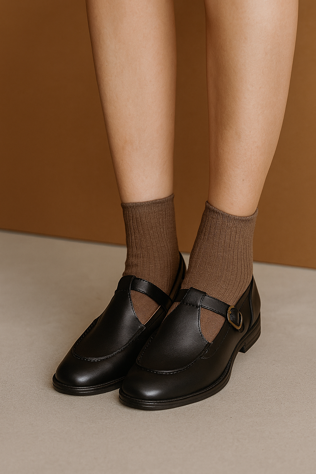 Zhelynne | Orthopedic Square-Toe Mary Jane Shoes
