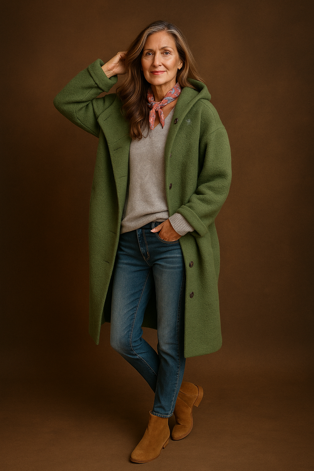 Olivia - Elegant wool jacket