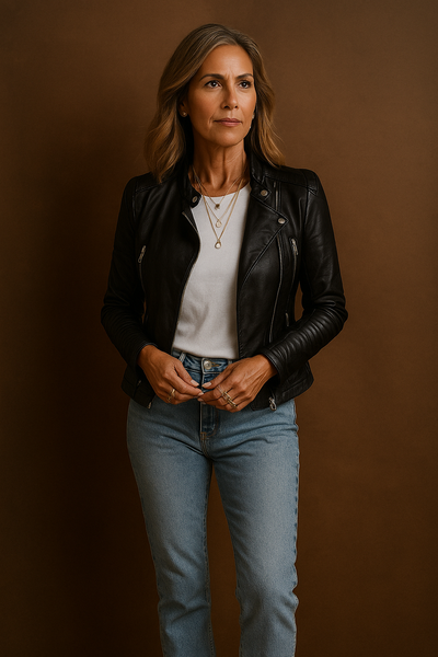 Santana – Elegant Leather Jacket