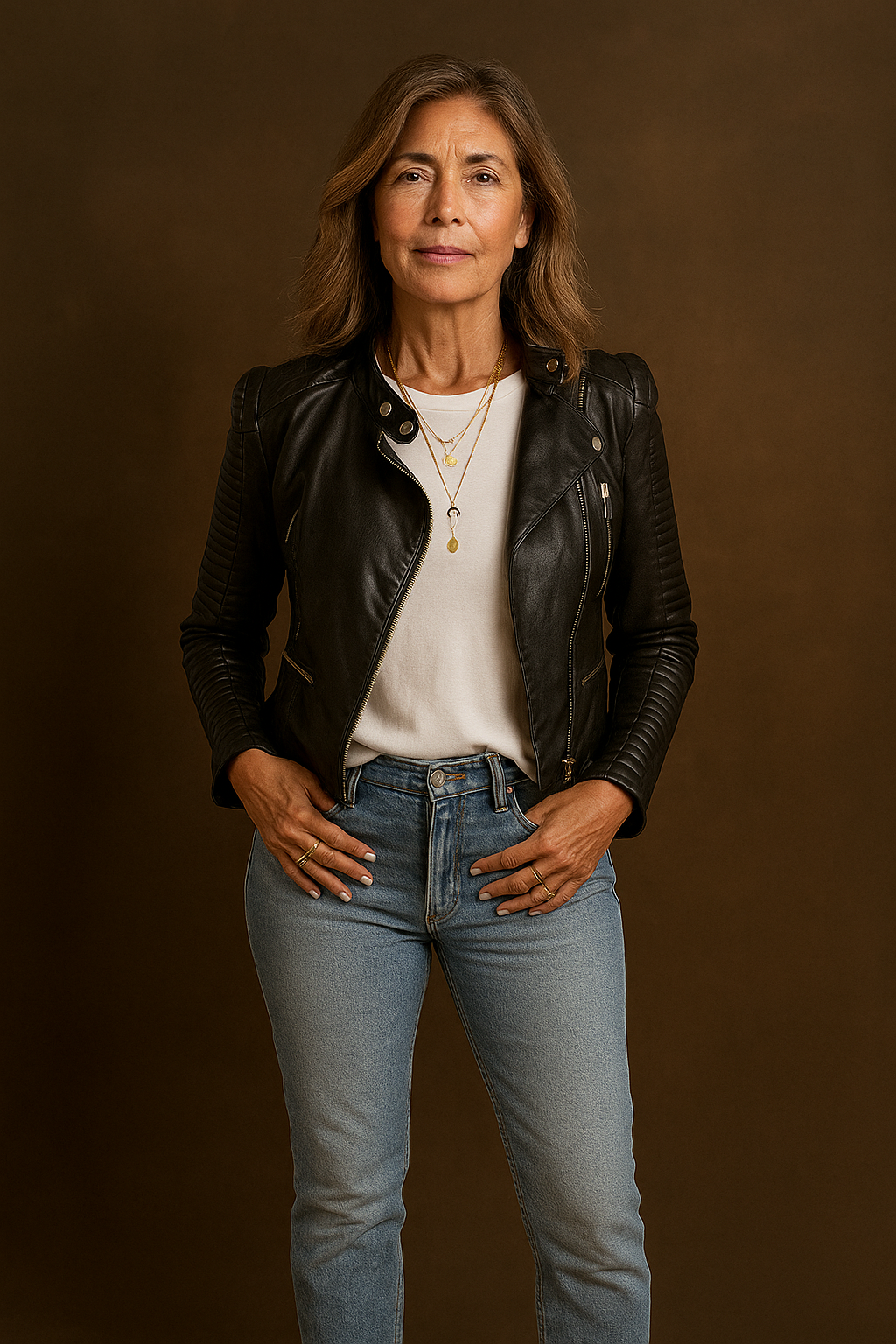 Santana – Elegant Leather Jacket