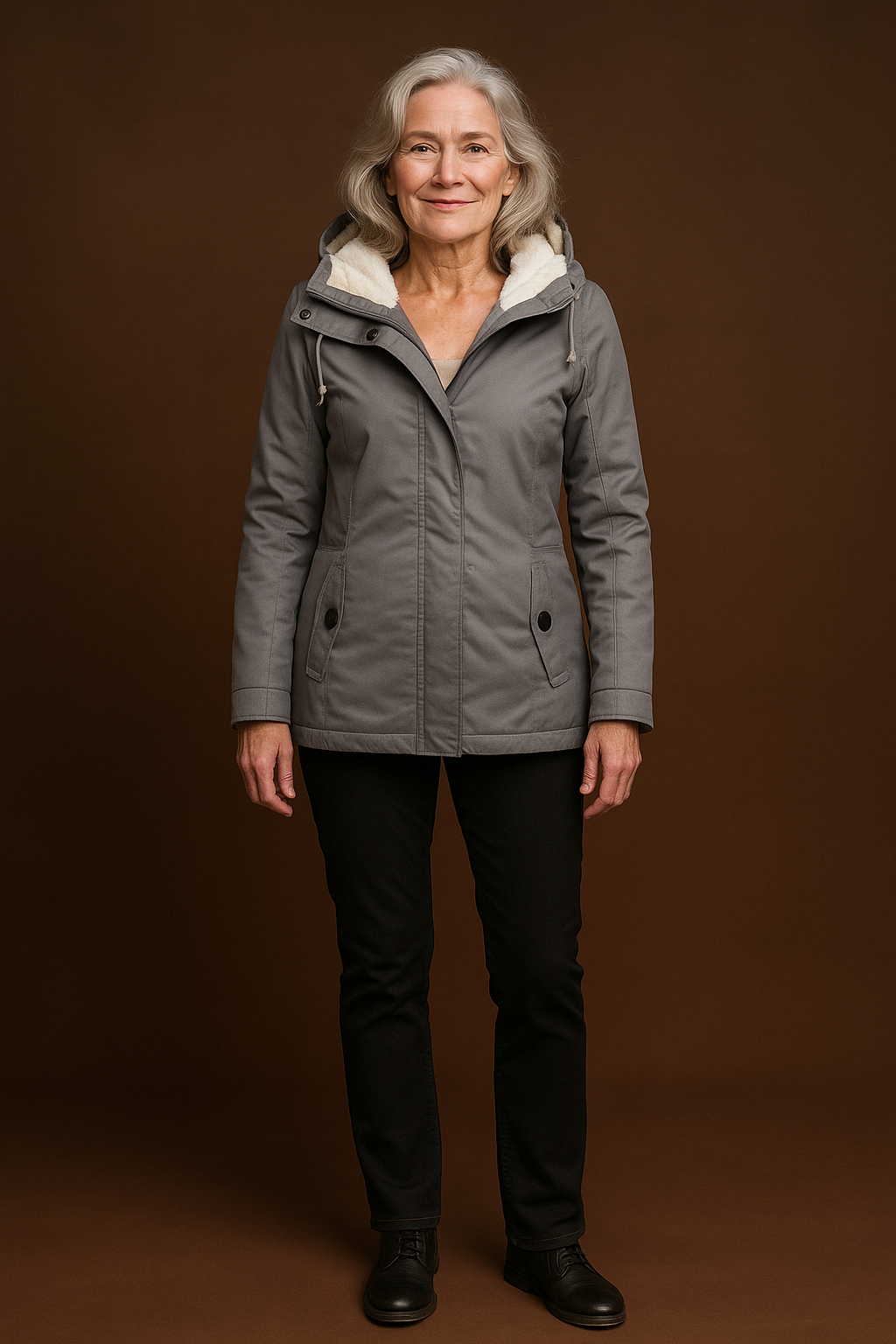 Amélie – Waterproof Winter Jacket with Hood