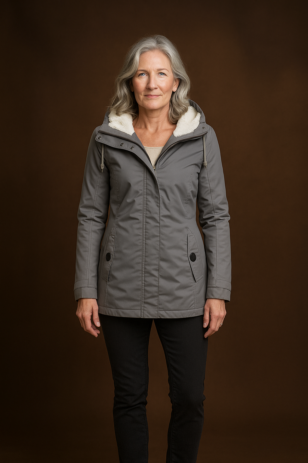 Amélie – Waterproof Winter Jacket with Hood