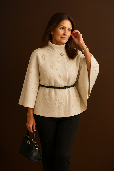 Kate – Chic Butterfly Jacket with Belt
