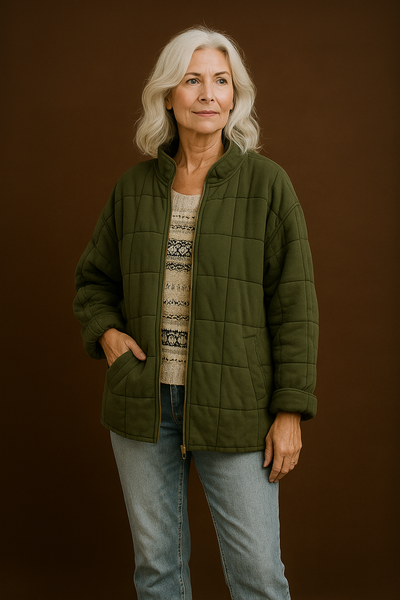 Margot | Oversized Quilted Jacket