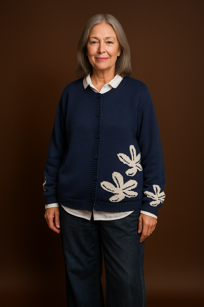 THE SERAPHINE | FLORAL KNIT