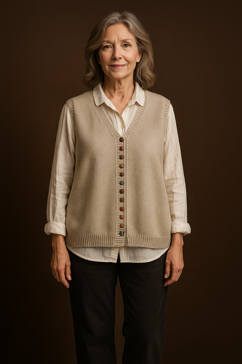 THE ROSALIE | KNIT VEST