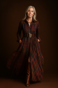 Evelyn | Classic Elegant Shirt Dress