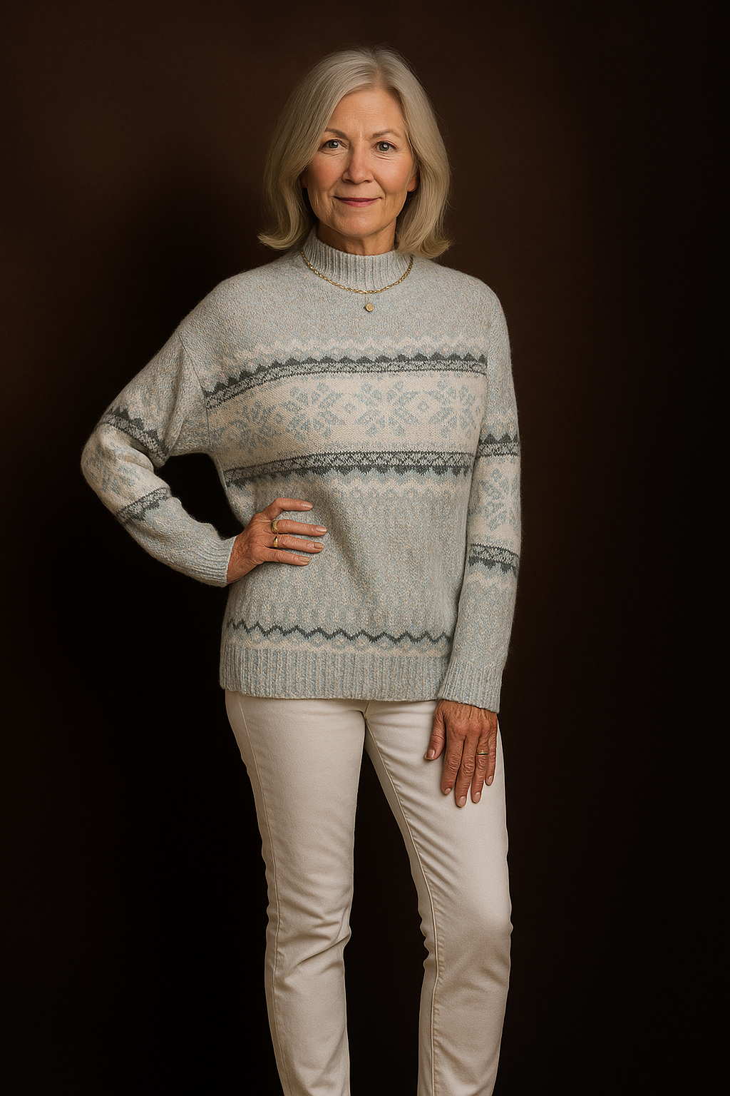 THE AMARIEL | RETRO SWEATER
