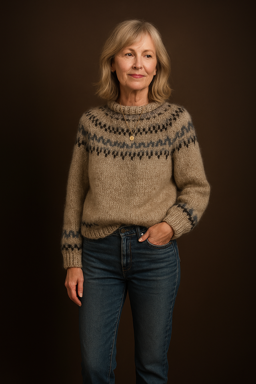 THE CELESTINA | RETRO SWEATER