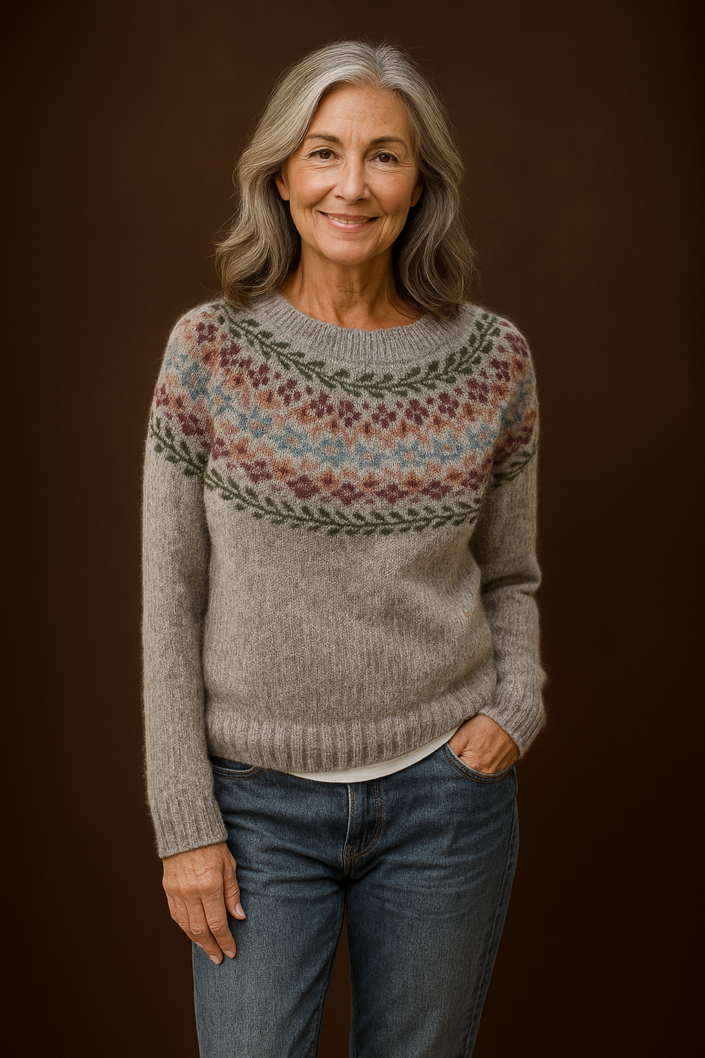 THE NORIVELLE NORDIC | RETRO SWEATER