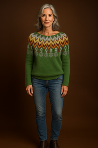 THE LINORA NORDIC | RETRO SWEATER