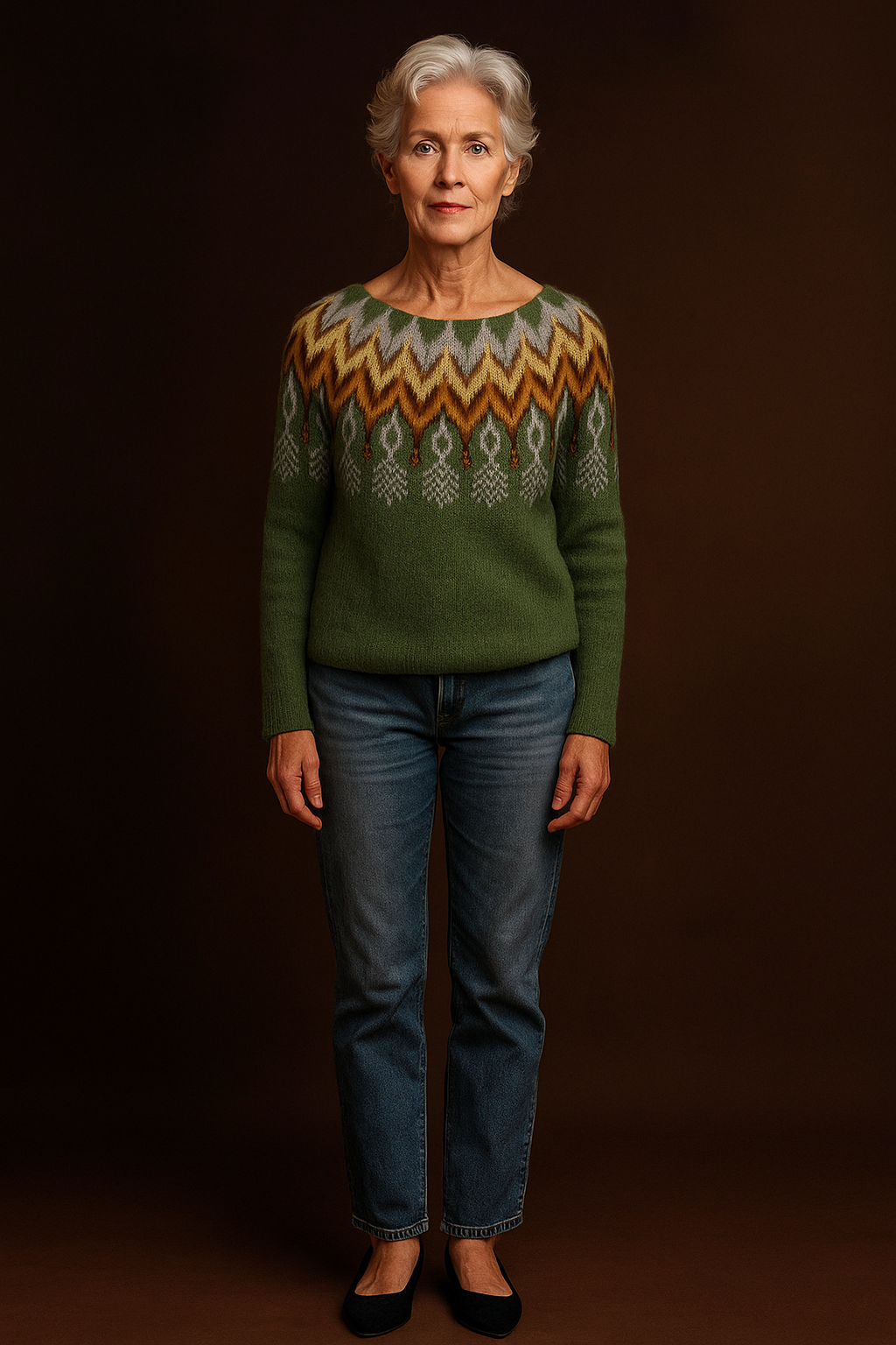 THE LINORA NORDIC | RETRO SWEATER