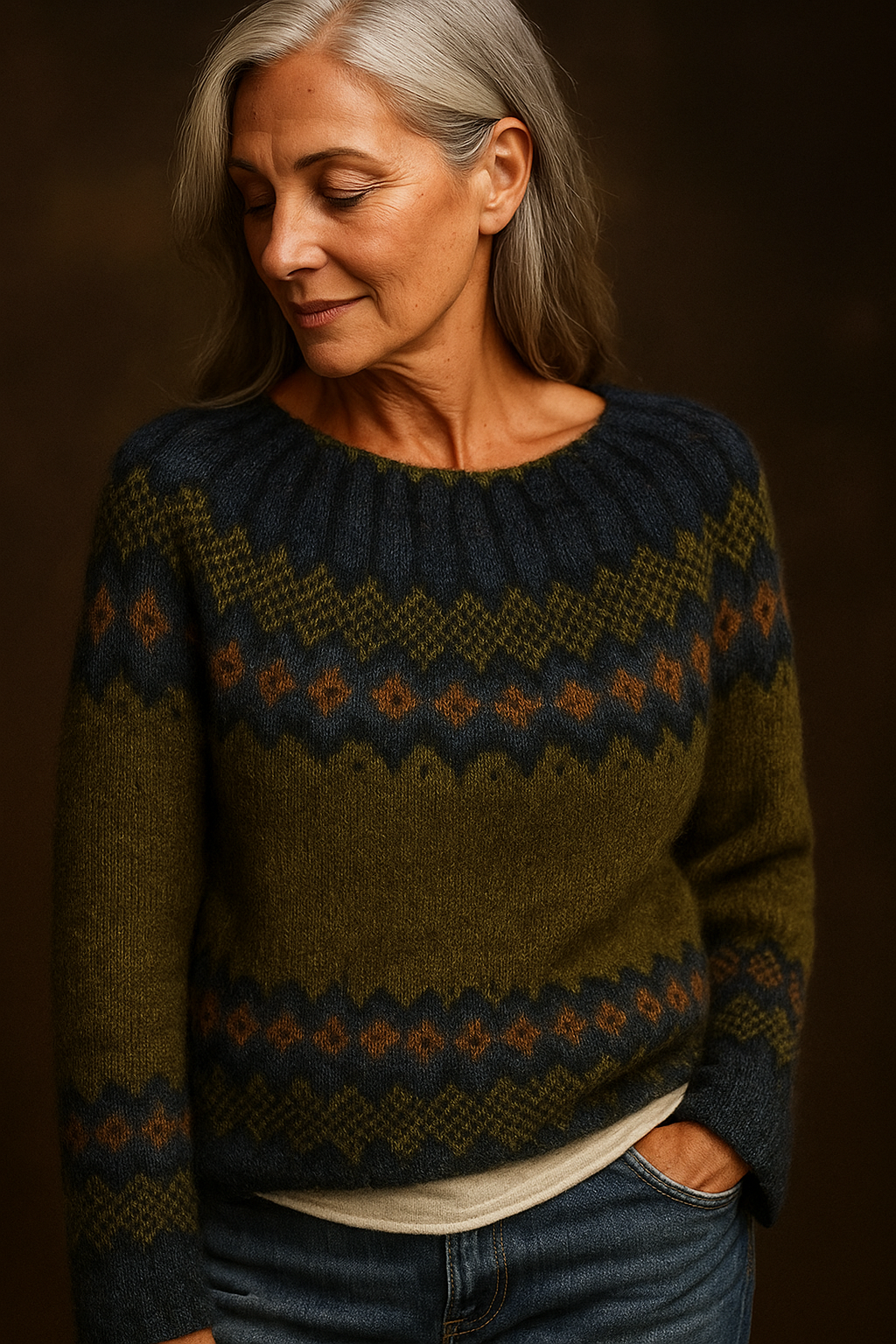 THE CORVINA | RETRO SWEATER