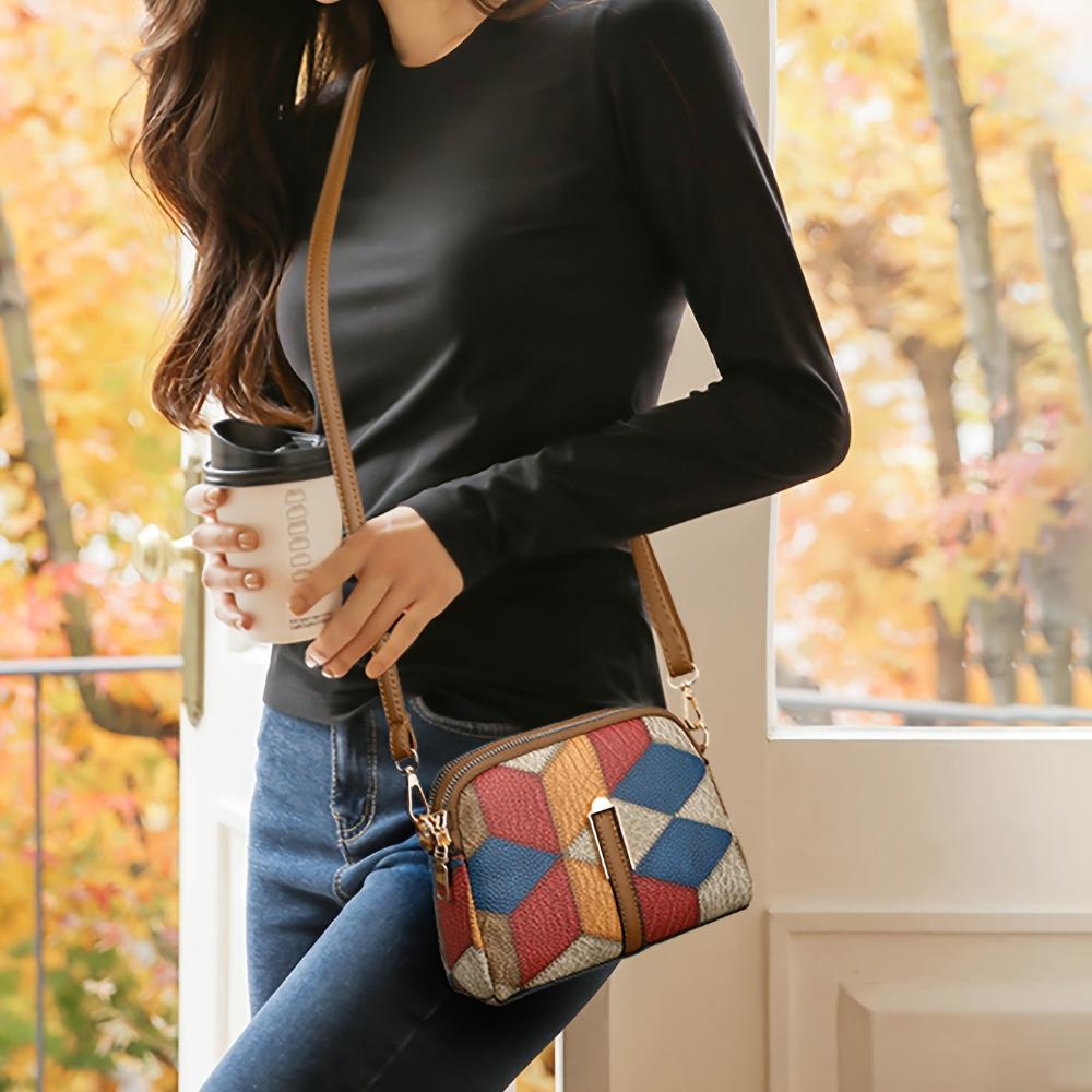 Clio | Mini Patchwork Shoulder Bag