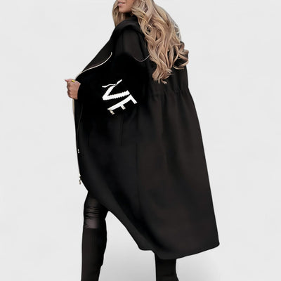 Helene – Elegant Hooded Coat