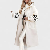 Helene – Elegant Hooded Coat