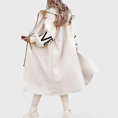 Helene – Elegant Hooded Coat