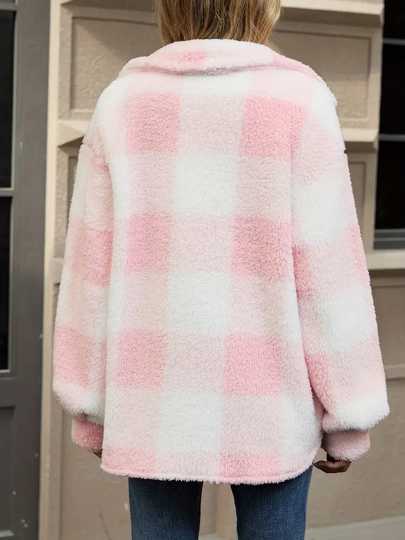 Emilia™ | Checked Autumn Jacket