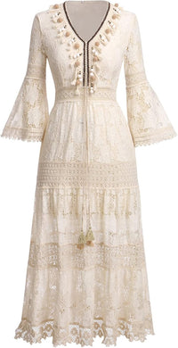 Amary - Boho Lace Dress