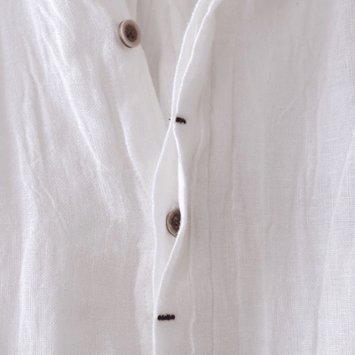Einar | Short-Sleeve Linen Shirt