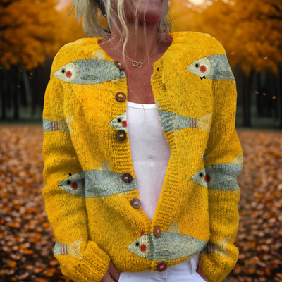 Bella | Sardines Art Jacket