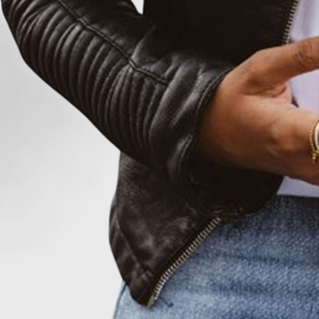 Santana – Elegant Leather Jacket