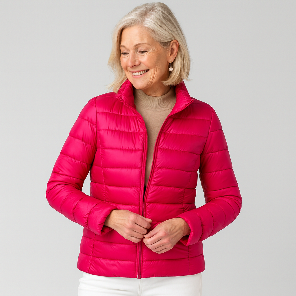 Mary – New Ultra-Light Jacket with White Duck Down