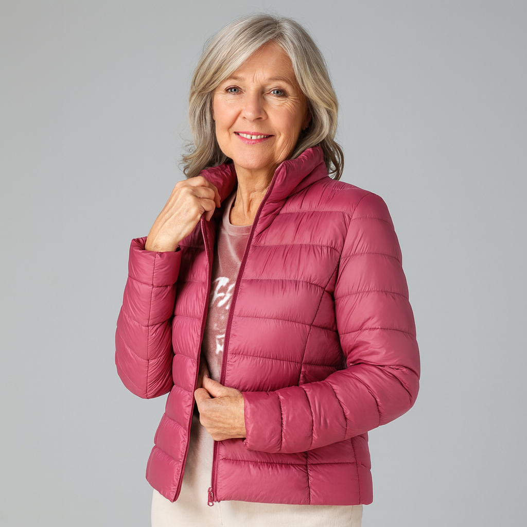 Mary – New Ultra-Light Jacket with White Duck Down