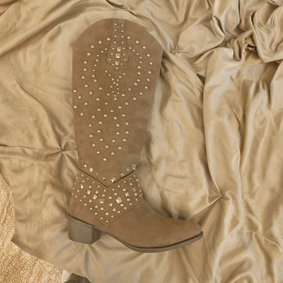 Mia® | Western Knee-High Boots