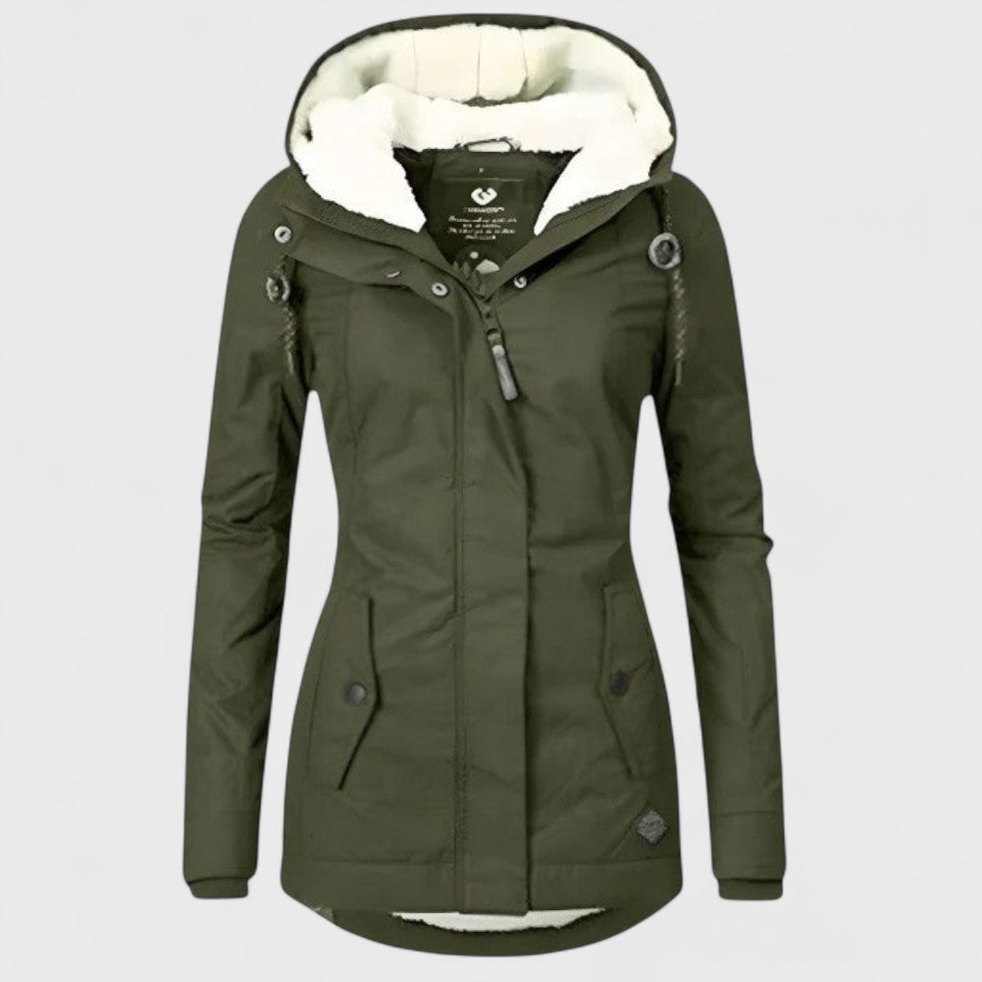 Amélie – Waterproof Winter Jacket with Hood
